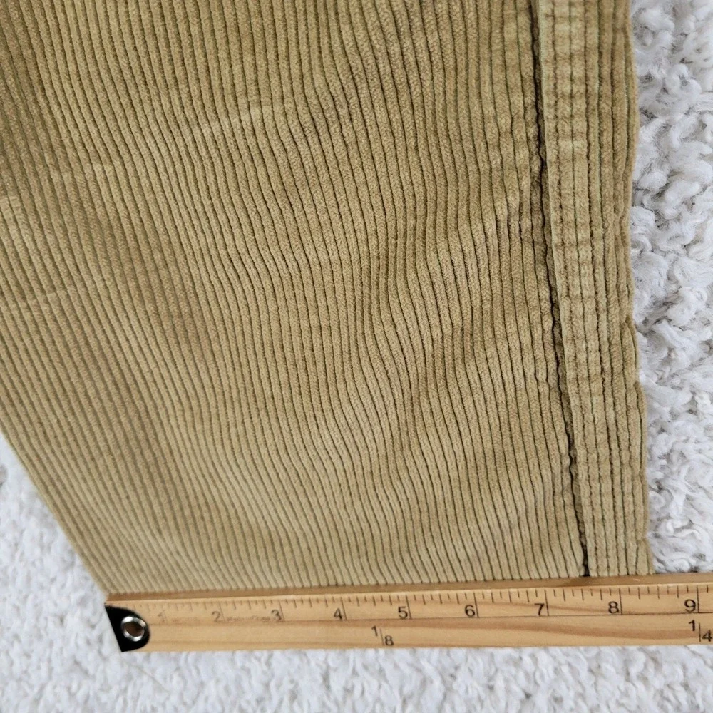Levi's Corduroy Pants Mens‎ 31x27 Tan Excellent Cutoff Raw Hem Casual 5-Pocket
